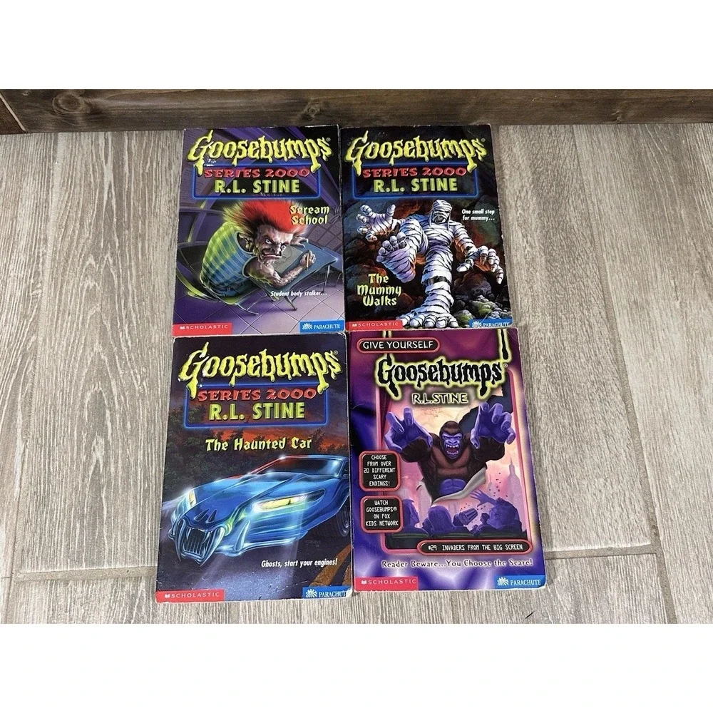 R.L. Stine 1st Print Edition Goosebumps Book Bundle - Assorted Lot - Horrorcore